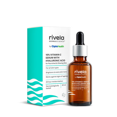 10% Vitamin C Serum with Hyaluronic Acid