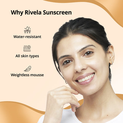 Rivela Lite Sunscreen SPF 50