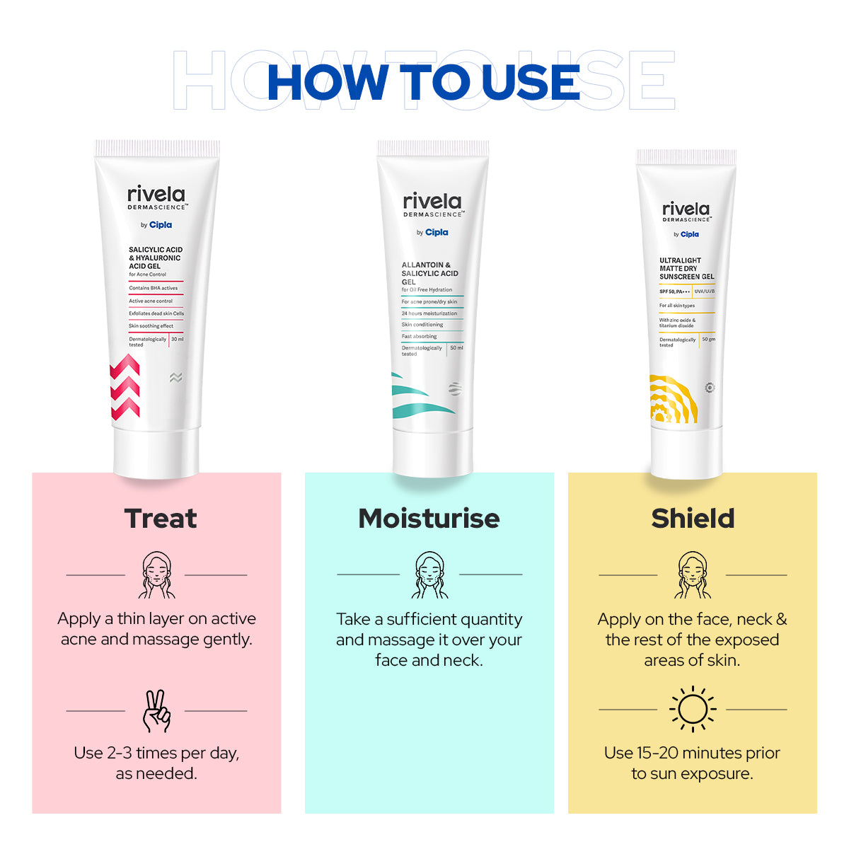 Acne Care Routine Set (5 Items in a set)
