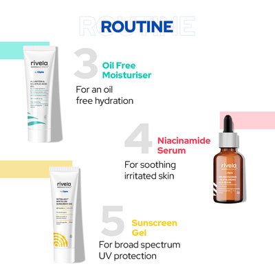 Oily Skin Routine Set (5 Items in a set)